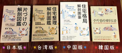 各国の片づけの解剖図鑑