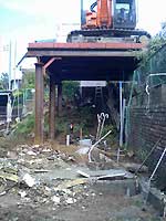 仮設架台