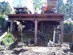 仮設架台