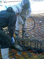 コンクリート打設