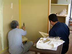 みんなで左官仕上